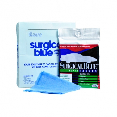 SURGICAL BLUE TAC RAG 18X36