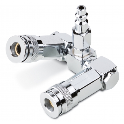 2-WAY SWIVEL AIR SPLITTER