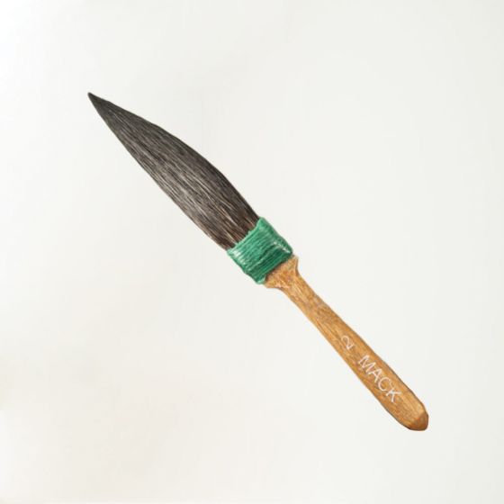 ANDREW MARK 20-00 20 Series Squirrel Hair Sword Striper Touch-Up Brush, #00 Brush