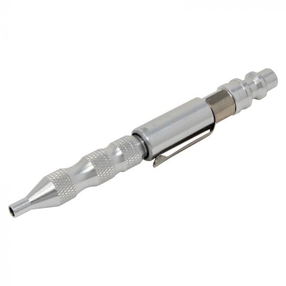 AES Industries™ 315 M-Style Pocket Clip Blow Gun, 1/4 in, 4 in, Aluminum
