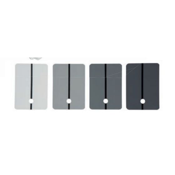 EMM Specialties 9315-GV-7 Metal Spray Out Card, Dark Gray, 15 mm Hole