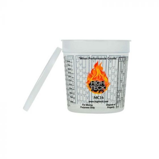 High Teck™ MC16L Lid, Polypropylene, For High Teck™ 1 pt Mixing Cups