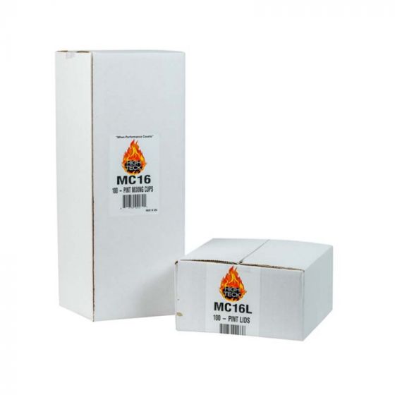 High Teck™ MC16L Lid, Polypropylene, For High Teck™ 1 pt Mixing Cups