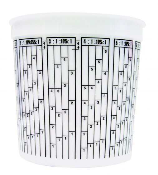 High Teck™ MC86L Lid, Polypropylene, For High Teck™ 2.5 qt Mixing Cups