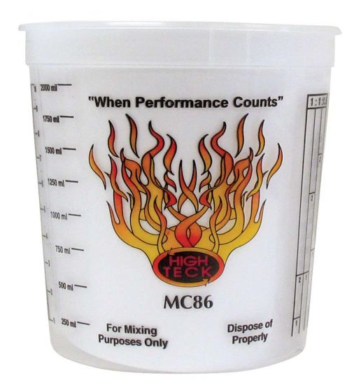 High Teck™ MC86L Lid, Polypropylene, For High Teck™ 2.5 qt Mixing Cups