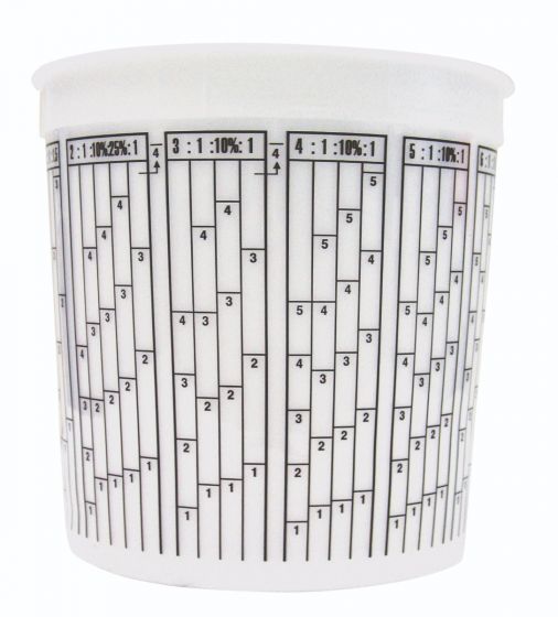 High Teck™ MC165L Lid, Polypropylene, For High Teck™ 5 qt Mixing Cups