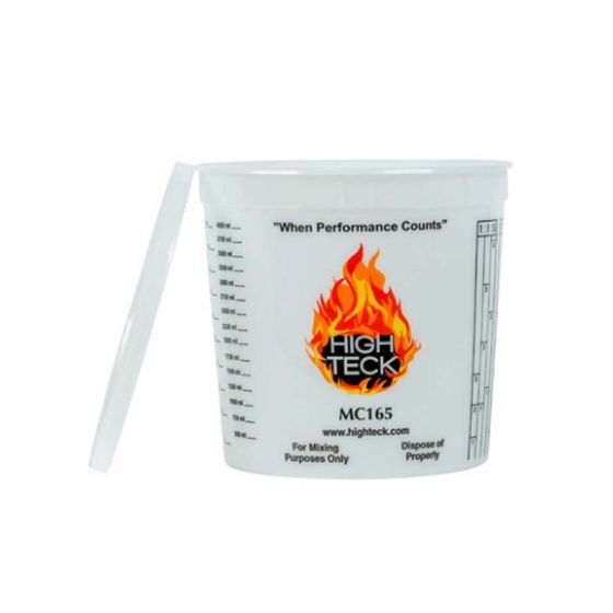 High Teck™ MC165L Lid, Polypropylene, For High Teck™ 5 qt Mixing Cups