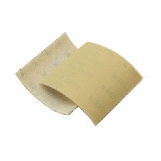 Mirka® Goldflex-Soft 23145600 23 Series Abrasive Pad, 4-1/2 in W x 5 in L, P600 Grit