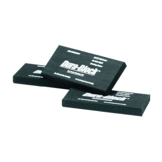 Dura-Block® AF4405 Sanding Block, 2-1/2 in W x 5-3/8 in L, PSA Attachment, EVA Rubber