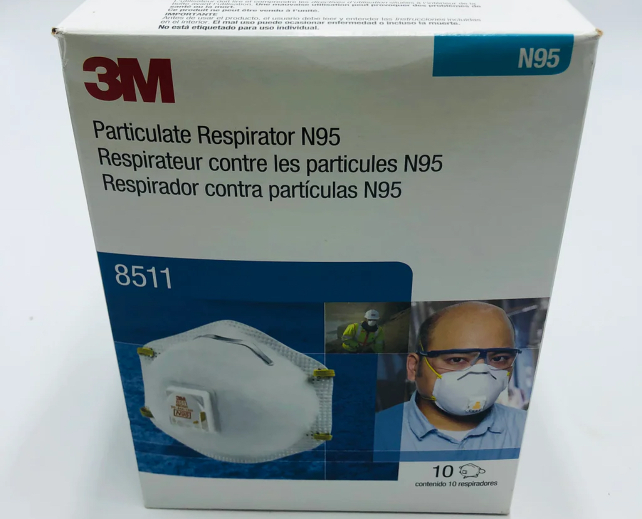 3M 54343 N95 DUST MASK