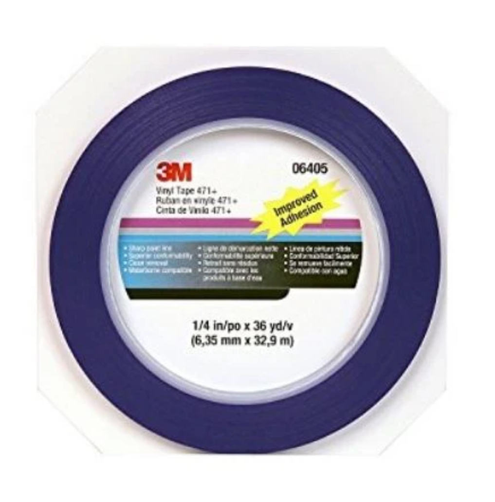 3M VINYL TAPE/FINE LINE BLUE