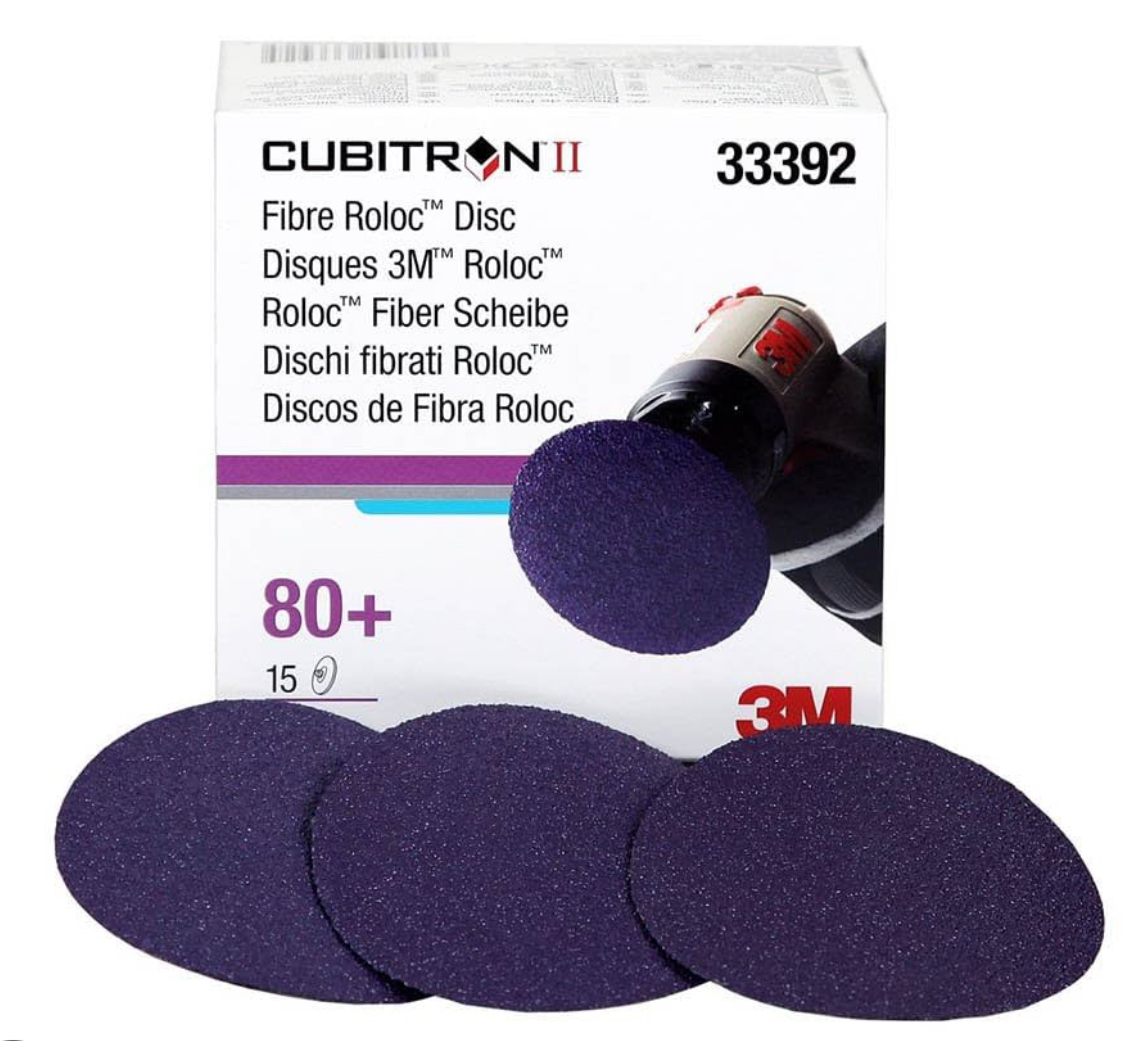 3M CUBITRON FIBRE ROLOC DISC 3