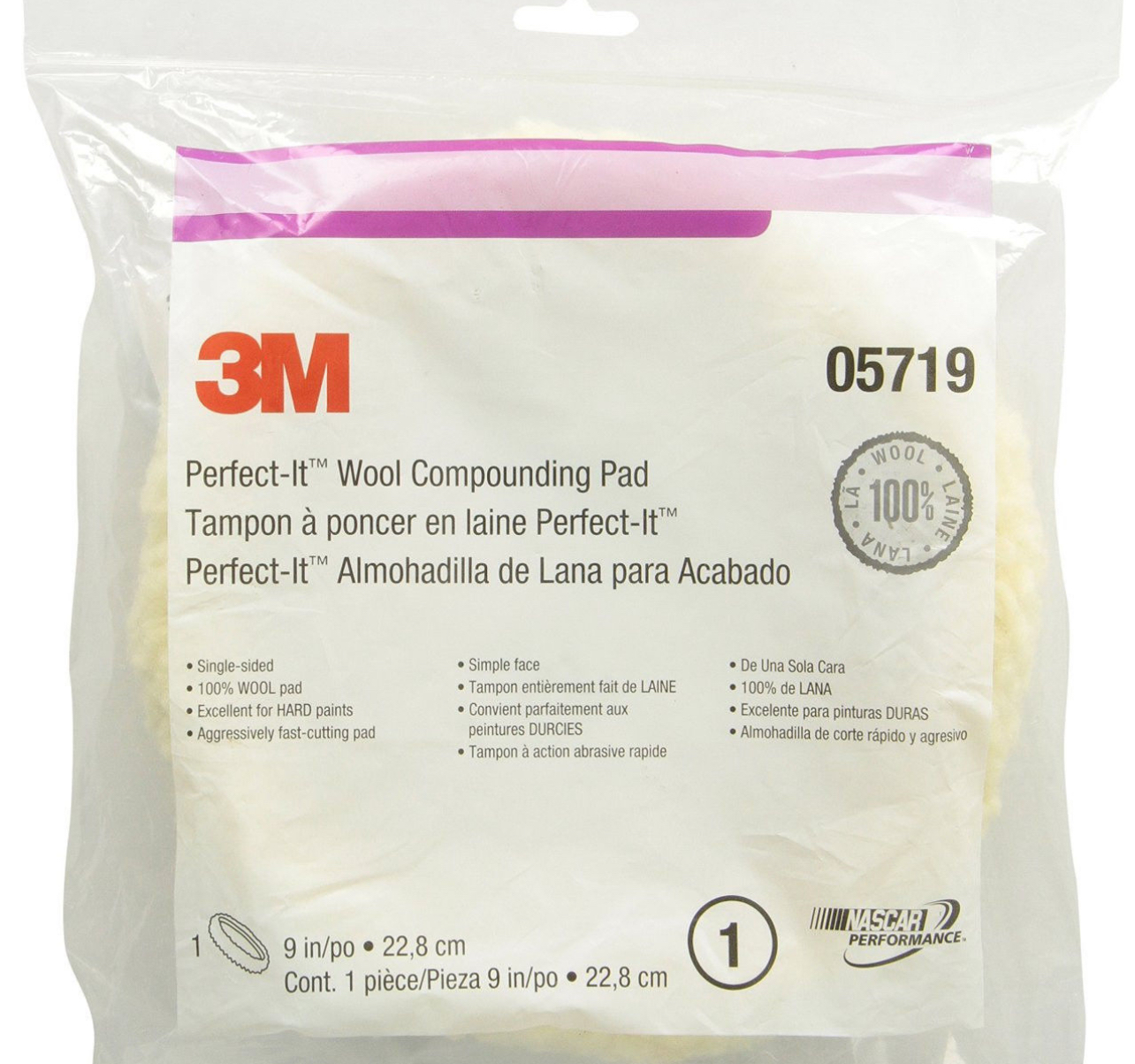 3M WOOL COMPOUND PAD 
