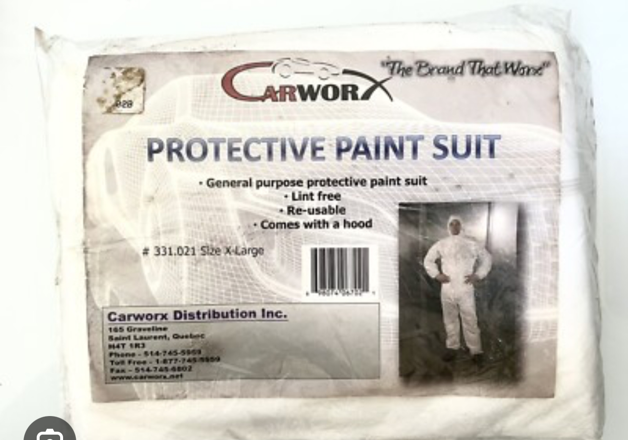 PROTECTIVE PAINT SUIT/REUSABLE