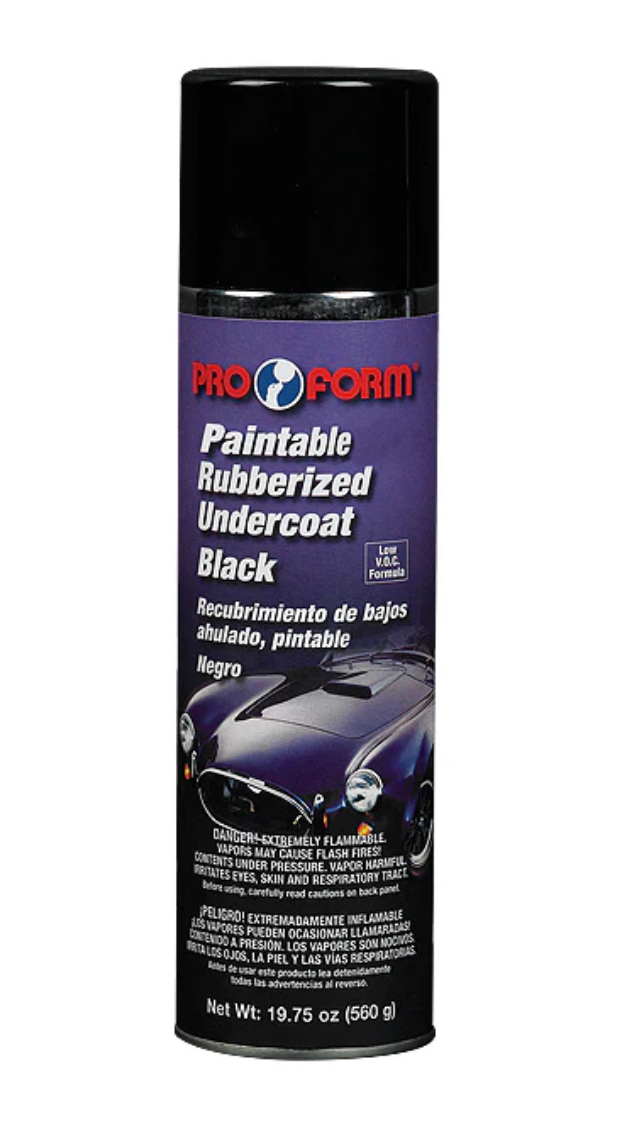 PAINTABLE RUBBERIZED UNDERCOAT