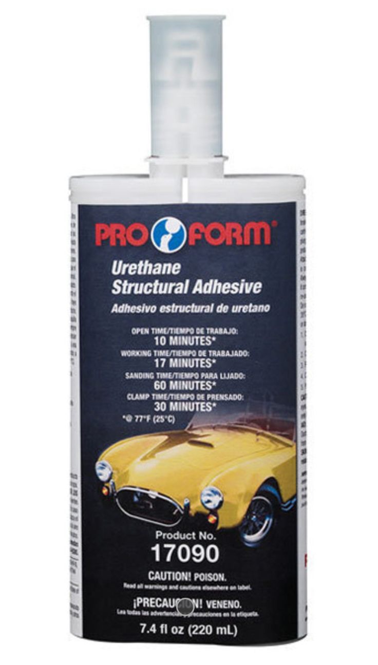 URETHANE STRUCTURAL ADHESIVE-BLACK-10 MIN