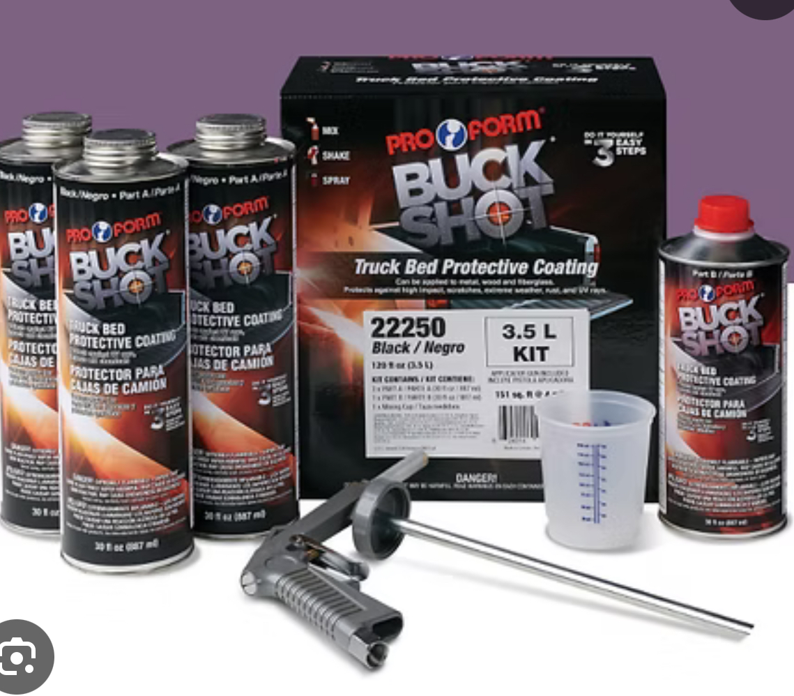 BUCK SHOT TRUCK BED PROTECTIVE COATING-BLACK