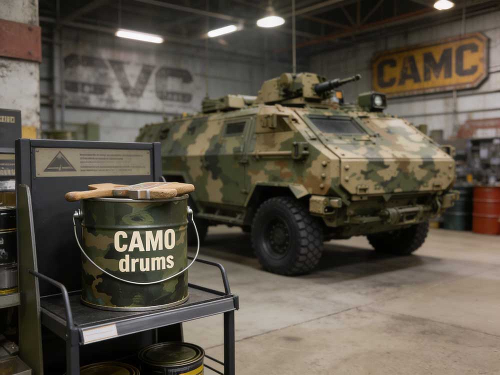 Two business professionals shaking hands in a modern office meeting, symbolizing partnership and reliability associated with an Industrial Paint Supplier